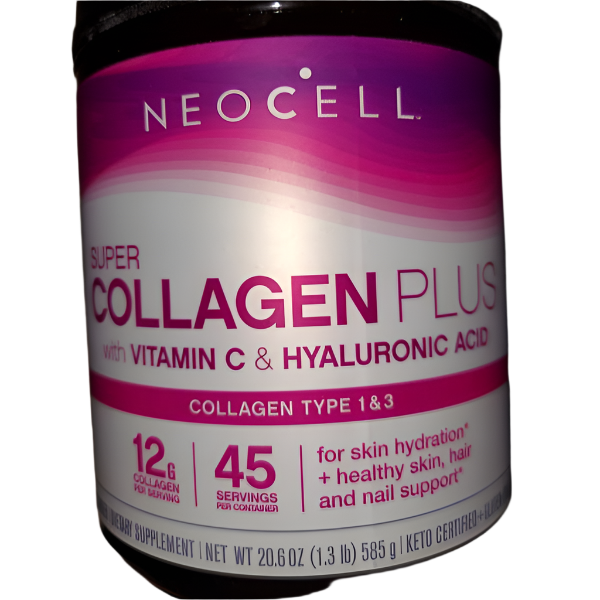 NeoCell Super Collagen Plus with Vitamin C & Hyaluronic Acid - 585g