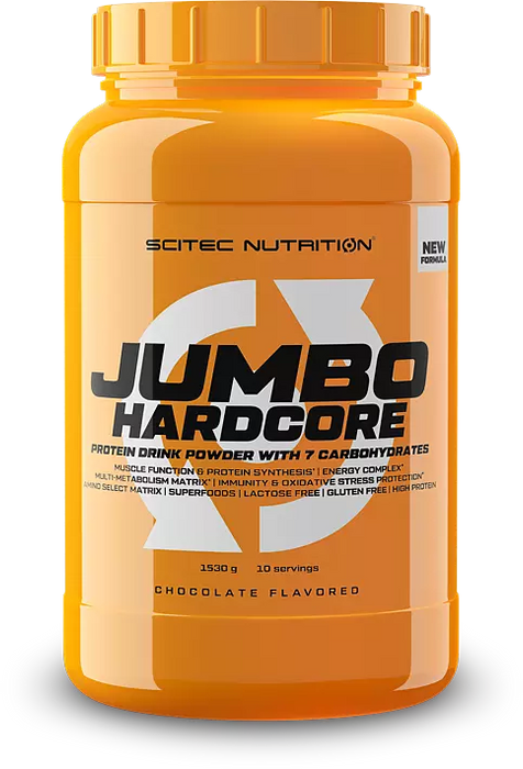 SciTec Jumbo Hardcore, Bananenjoghurt – 1530 Gramm