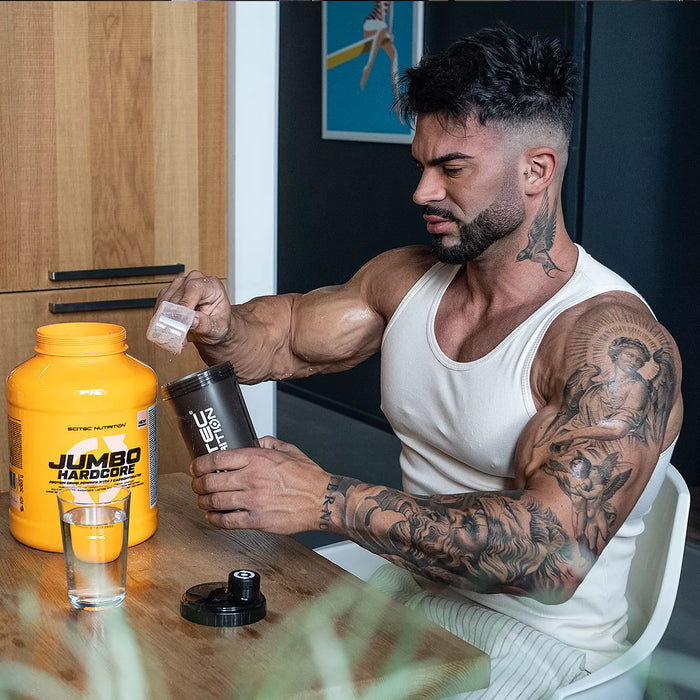 SciTec Jumbo Hardcore, Bananenjoghurt – 1530 Gramm