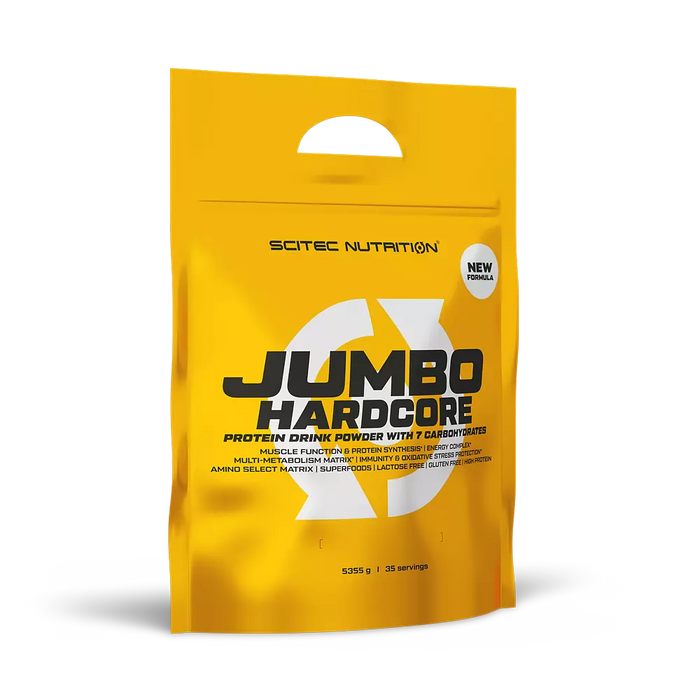 SciTec Jumbo Hardcore, Bananenjoghurt – 1530 Gramm