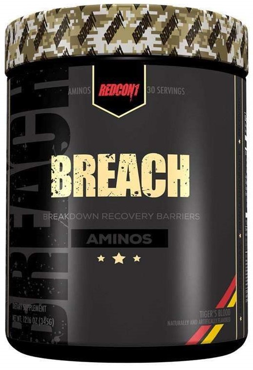 Redcon1 Breach - Aminos, Sour Apple - 315g Best Value Sports Supplements at MYSUPPLEMENTSHOP.co.uk