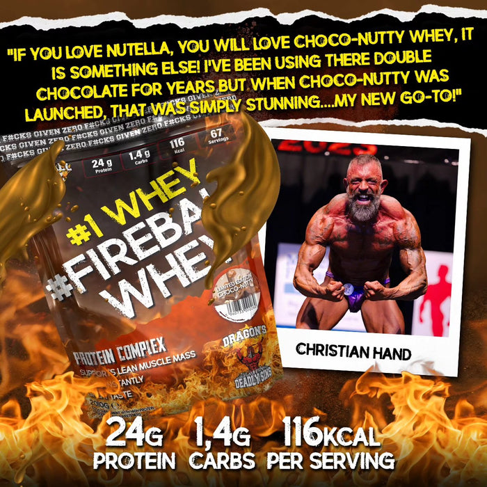 Fireball Labz #1Whey #FireballWhey 2kg