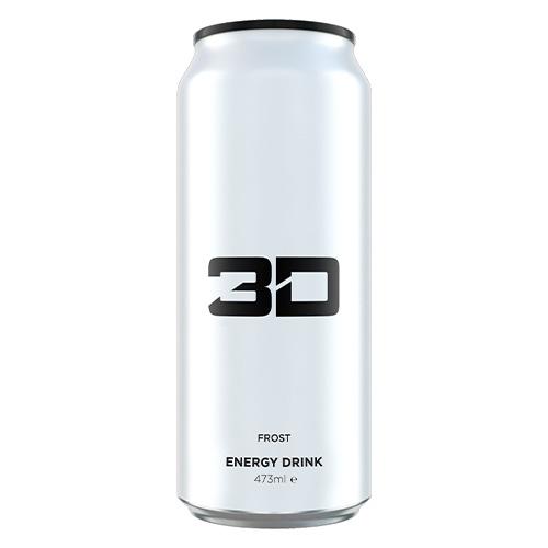 3D Energy Drink 12x473ml 473ml Erdbeerlimonade