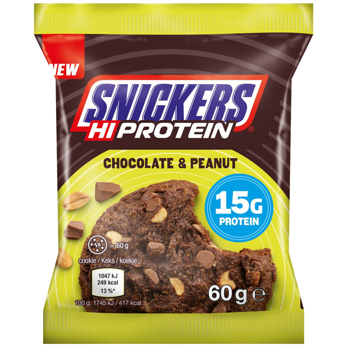 Snickers Protein Cookie 12x60g Original - Protein Bar at MySupplementShop by Snickers