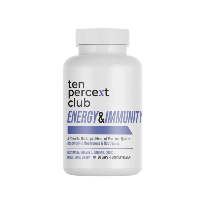 The Ten Percent Club Energy and Immunity 90 Caps