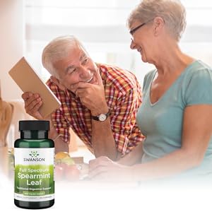 Swanson Full Spectrum Spearmint Leaf, 400 mg – 60 Kapseln