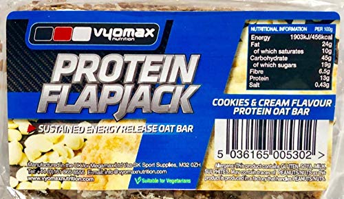 Vyomax Nutrition Flapjack protéiné au cheesecake aux baies 100g