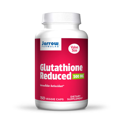 Jarrow Formulas Glutathione Reduced, 500mg - 150 vcaps | High-Quality Health and Wellbeing | MySupplementShop.co.uk