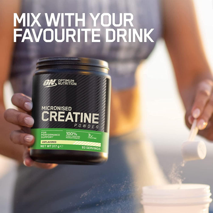 Optimum Nutrition Micronized Creatine 317g, 93 Servings