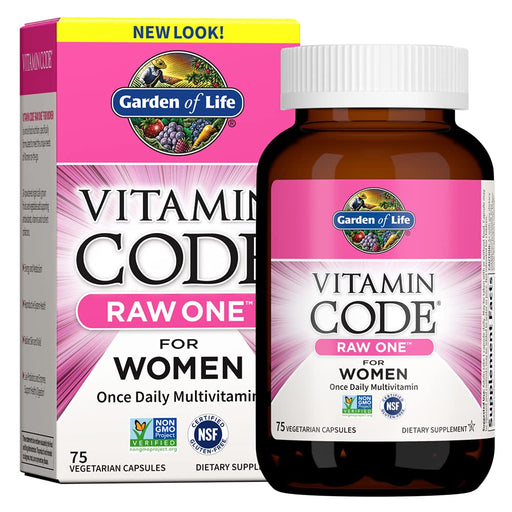 Garden of Life Vitamin Code RAW ONE for Women - 75 vcaps - Vitamins &amp; Minerals at MySupplementShop by Garden of Life