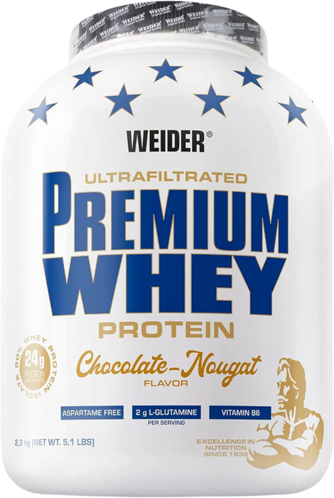 WEIDER® Premium Whey Protein: Optimal Muscle Growth & Recovery 2.3kg