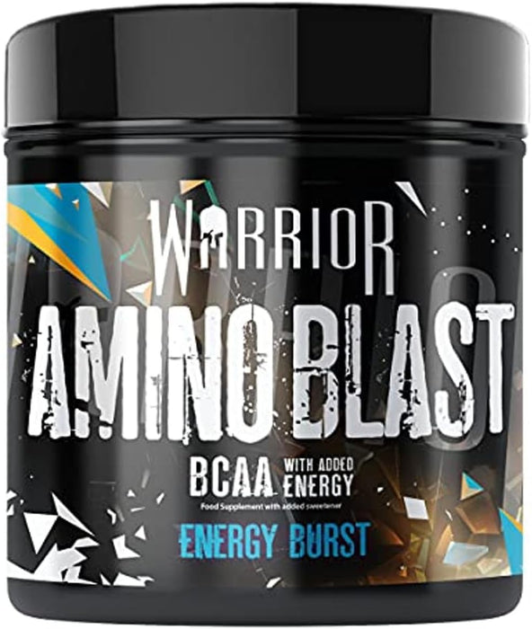 Warrior Amino Blast – 270 g – verzweigtkettiges Aminosäurepulver (BCAA) – hilft beim Aufbau schlanker Muskeln und beschleunigt die Regeneration (Grape Bubblegum)