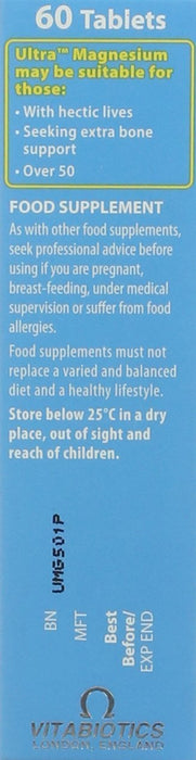 Vitabiotics Ultra Magnesium 60 Tablets - Women at MySupplementShop by Vitabiotics