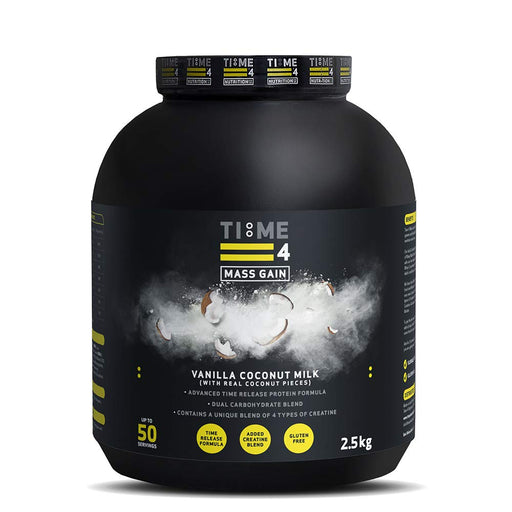 Time 4 Nutrition Time 4 Mass Gain 2.5kg Best Value Protein Supplement Powder at MYSUPPLEMENTSHOP.co.uk