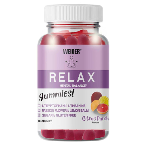 Weider Relax 40 gummies - Stress & Anxiety Relief at MySupplementShop by Weider