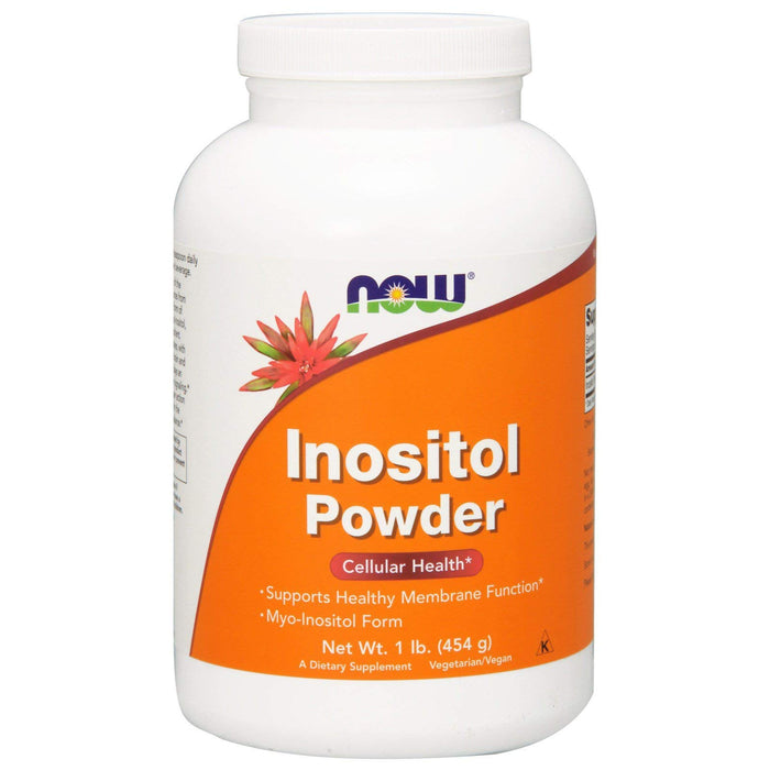 NOW Foods Inositol Powder 1lb - Vitamin B-Complex at MySupplementShop by Now Foods Inositol Powder, 454g