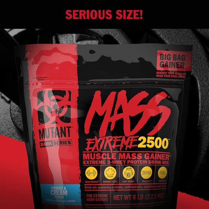 Mutant Mass Extreme 2500 5,45 kg Dreifachschokolade