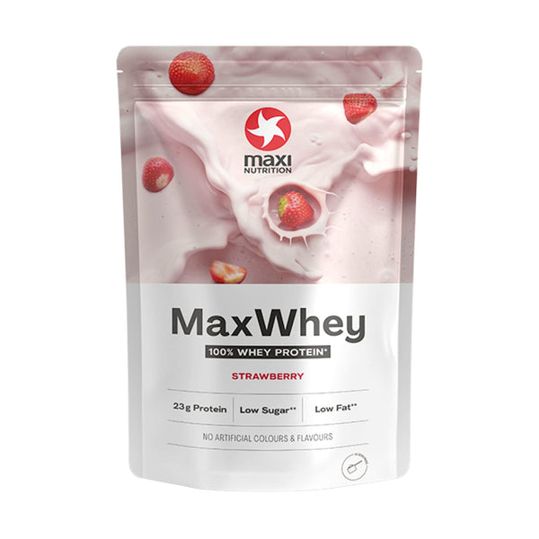 Maxi Nutrition Whey Powders 420g Strawberry - Whey Proteins at MySupplementShop by Maxi Nutrition