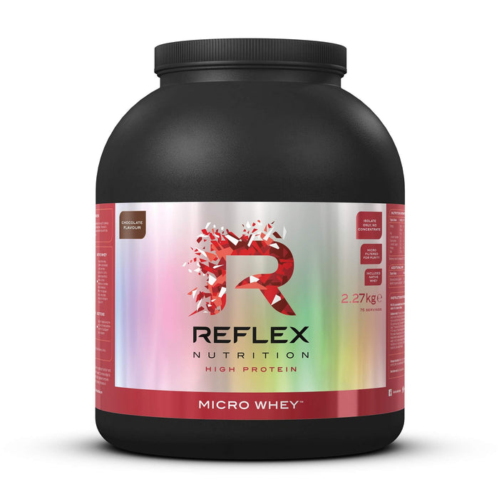 Reflex Nutrition Micro Whey 2.27kg Chocolate - Sports Nutrition at MySupplementShop by Reflex Nutrition