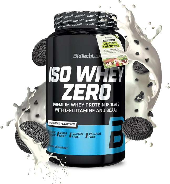 BioTechUSA Iso Whey Zero, Weiße Schokolade – 908 Gramm