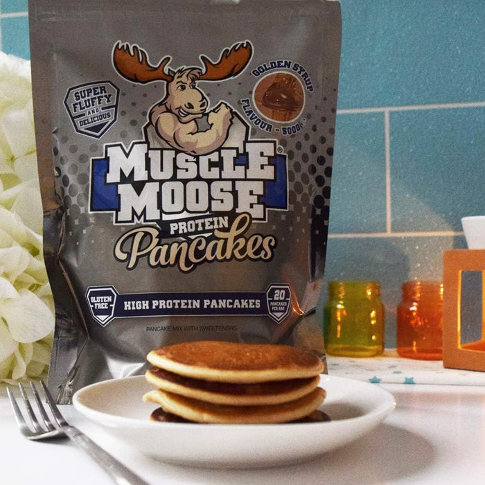 Muscle Moose Protein Pancakes 500g Goldener Sirup