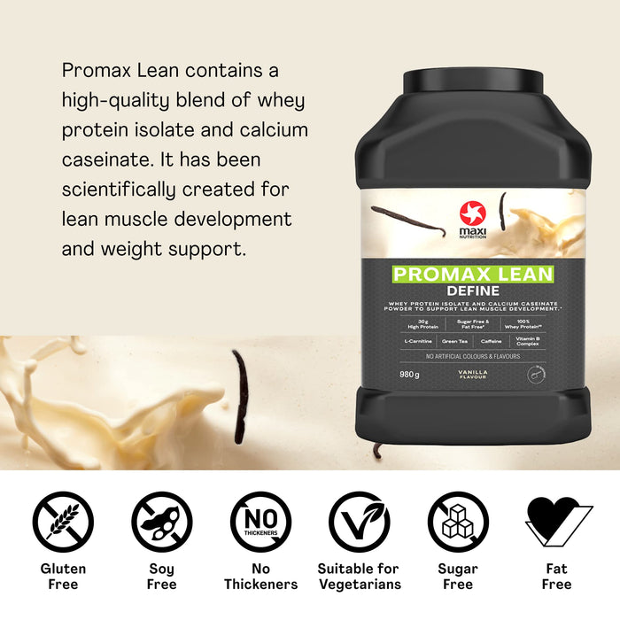 Maxi Nutrition Promax Lean Powder 980g Vanilla