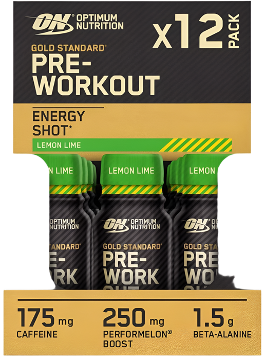 Optimum Nutrition Gold Standard Pre Workout Shot 12 x 60 ml, gemischte Beeren