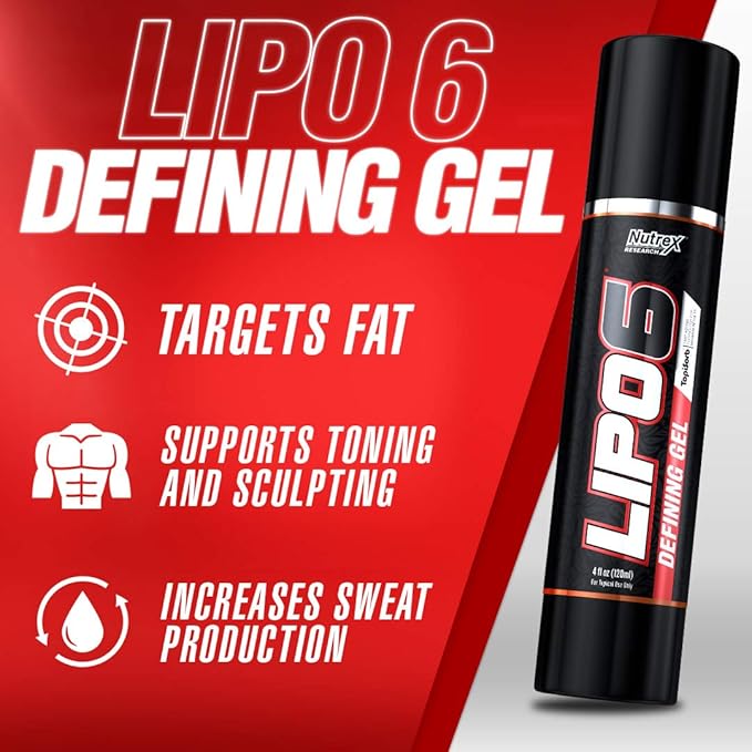 Nutrex Lipo 6 Defining Gel - 120ml - Slimming and Weight Management at MySupplementShop by Nutrex