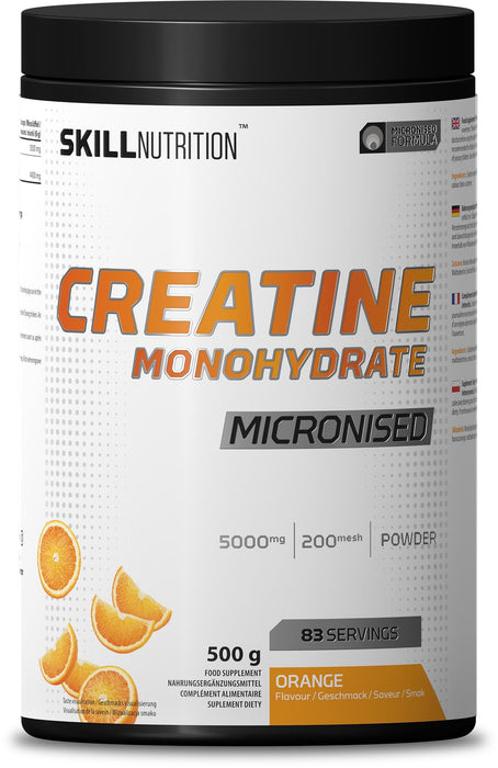 Skill Nutrition Micronised Creatine Monohydrate Flavoured 500g