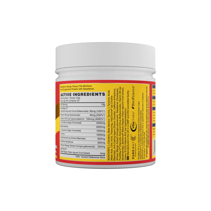 Energy, Strawberry Mango - 390g