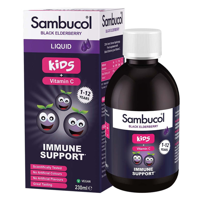 Sambucol Kids Liquid - 230ml - Children at MySupplementShop by Sambucol