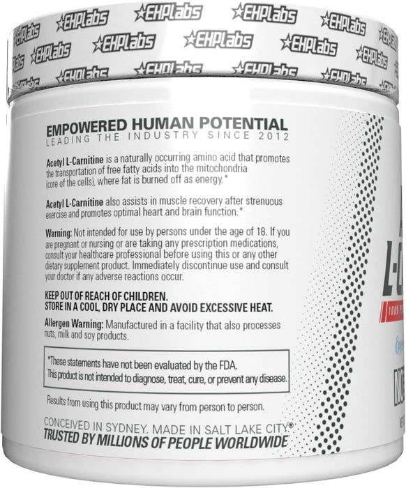 EHP Labs Acetyl L-Carnitine 100g