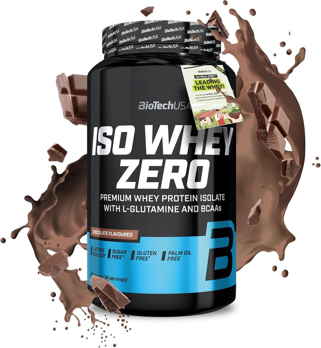 BioTechUSA Iso Whey Zero, Weiße Schokolade – 908 Gramm