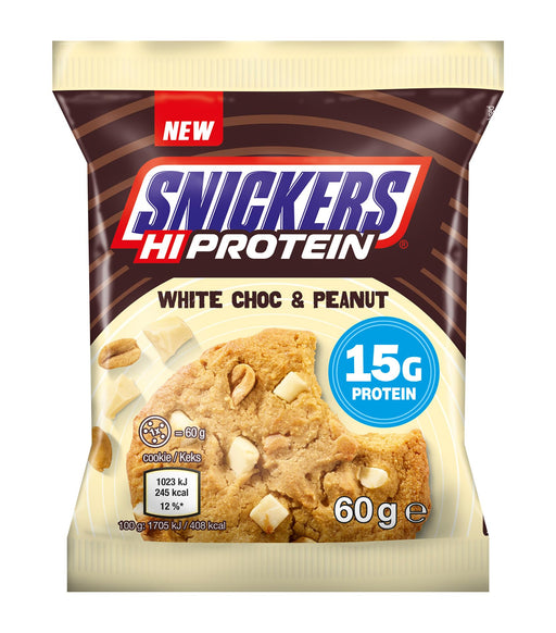 Snickers Protein Cookie 12x60g White Chocolate