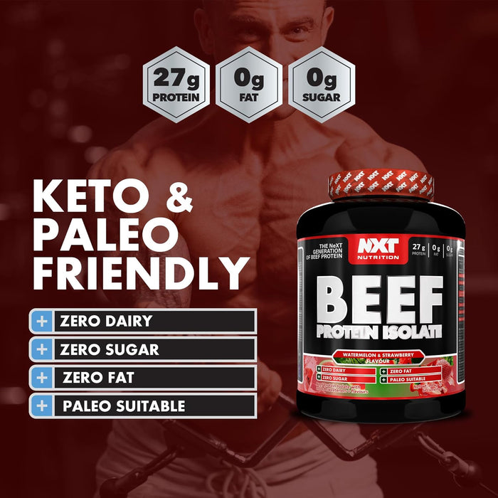 NXT Nutrition Beef Protein Isolate 1.8kg - Protein Powder at MySupplementShop by Nxt Nutrition