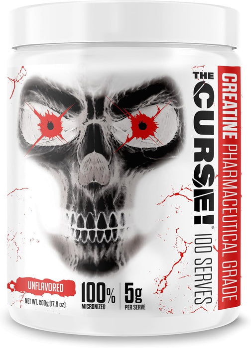 JNX Sports The Curse! Creatine 500g Unflavoured - Creatine Powder at MySupplementShop by JNX SPORTS