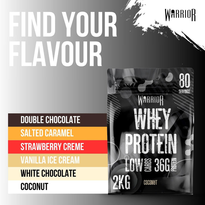 Warrior Whey 2kg - Whey Proteins at MySupplementShop by Warrior