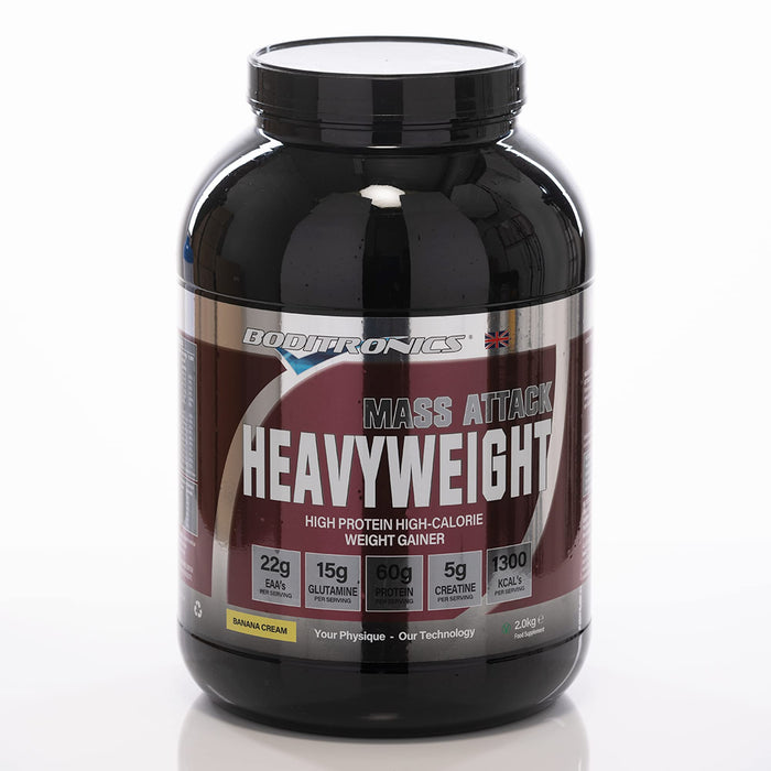 Boditronics Mass Attack Heavyweight 2kg - Protein Blends at MySupplementShop by Boditronics