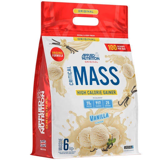 Applied Nutrition Critical Mass Original, Vanilla 6000g - Weight Gainers & Carbs at MySupplementShop by Applied Nutrition