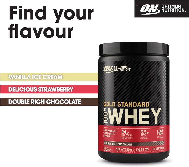 Optimum Nutrition Gold Standard 100 % Whey 310 g doppelt reichhaltige Schokolade