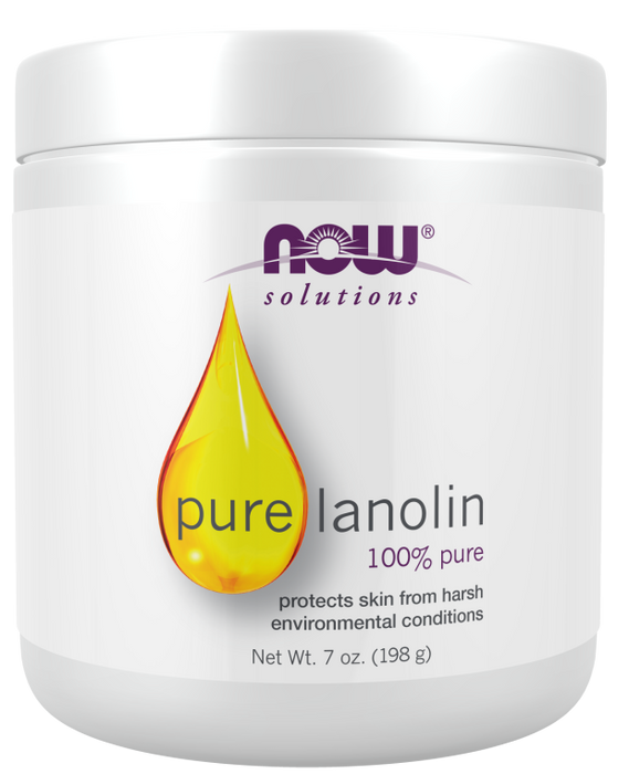 NOW Foods Lanolin 100% Pure 198g