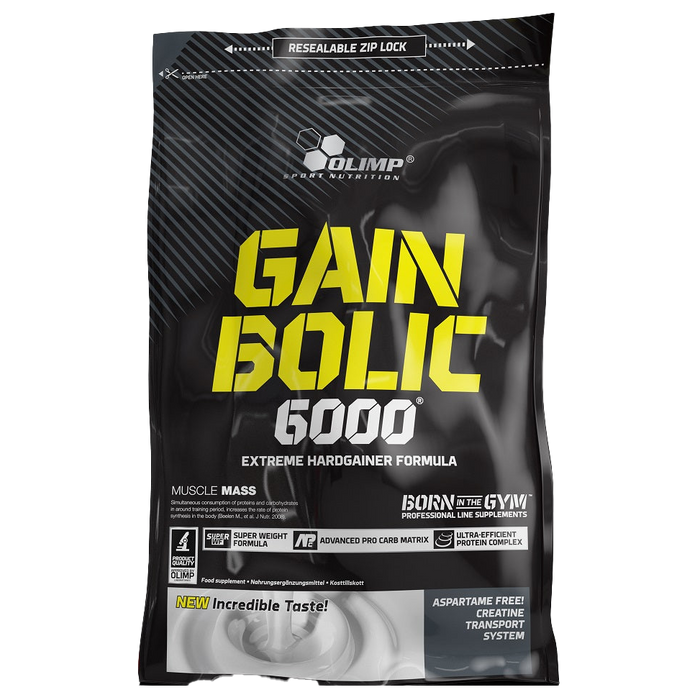 Olimp Nutrition Gain Bolic 6000, Cookies Cream - 1000 grams 10 Servings