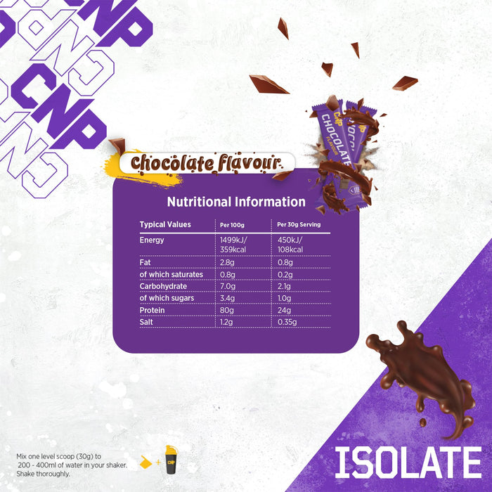 CNP Professional Isolate 1800g Chocolate at MySupplementShop.co.uk