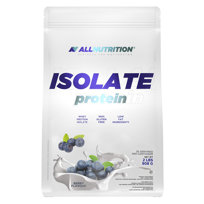 Allnutrition Isolate Protein, Blueberry - 908 grams