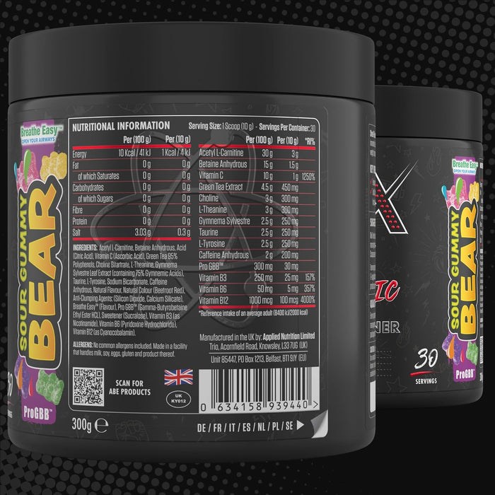 Applied Nutrition Shred-X Pulver 300g Saures Gummibärchen