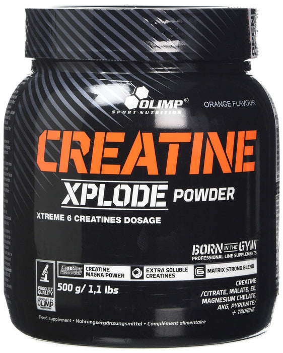 Olimp Nutrition Creatine Xplode, Orange (EAN 5901330055157) - 500 grams | High-Quality Creatine Supplements | MySupplementShop.co.uk