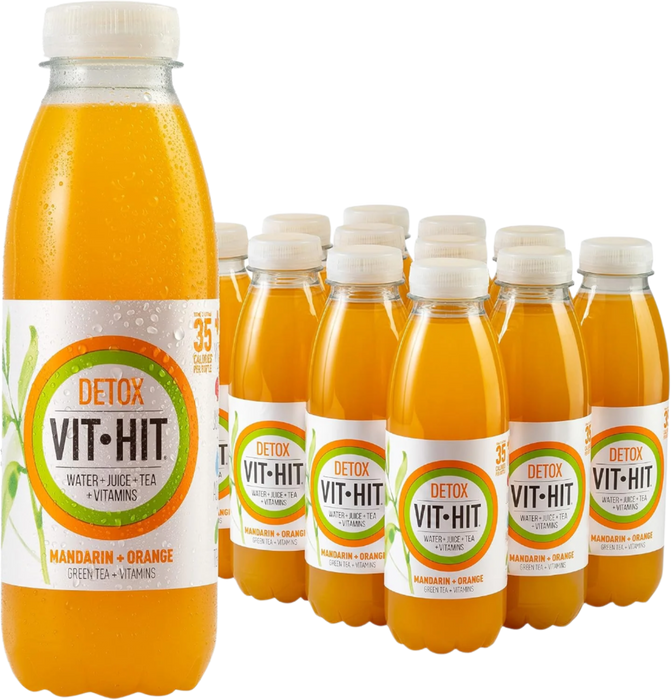 VITHIT Lean &amp; Green 12x500ml Apfel &amp; Holunderblüten