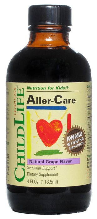 ChildLife Essentials Aller-Care Liquid 4 fl oz Grape Flavour