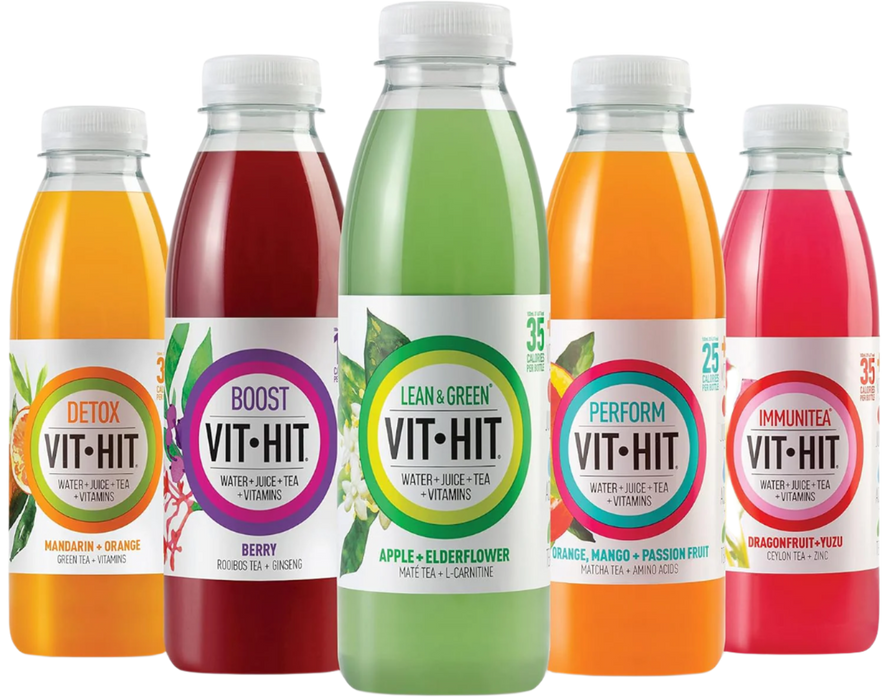 VITHIT Lean &amp; Green 12x500ml Apfel &amp; Holunderblüten