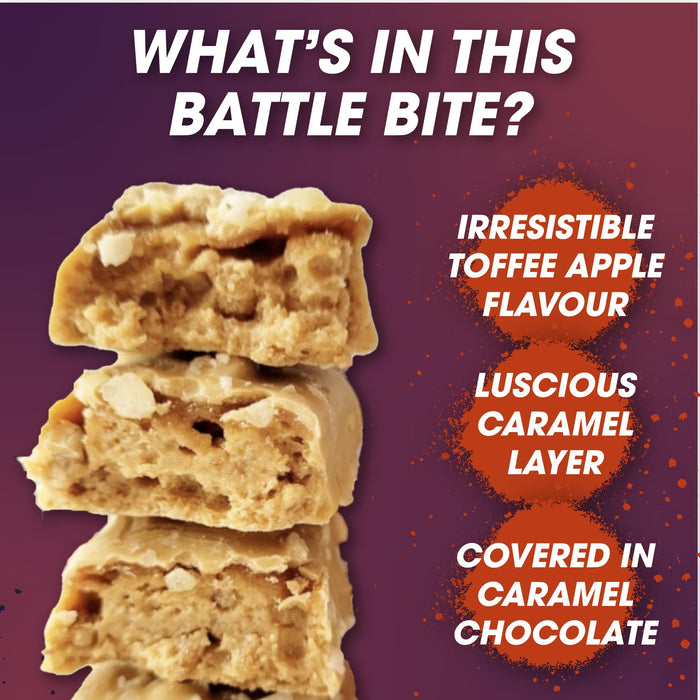 Battle Snacks Battle Bites 12x62g Toffee Apple Popping Candy